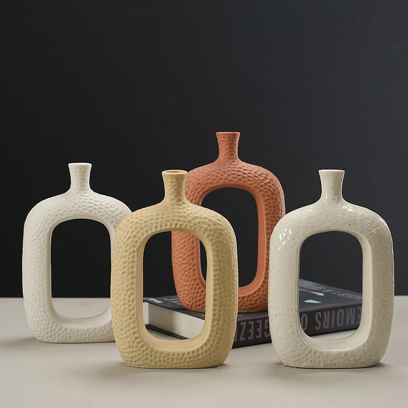 Modern minimalist style ceramic vase