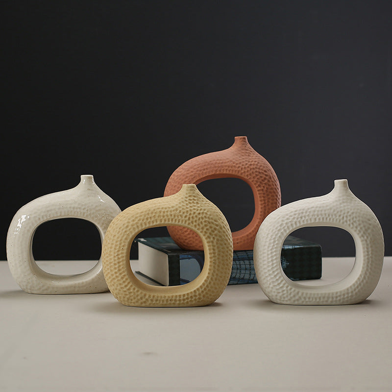 Modern minimalist style ceramic vase