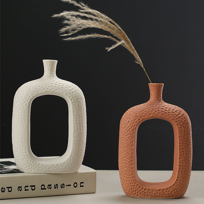 Modern minimalist style ceramic vase