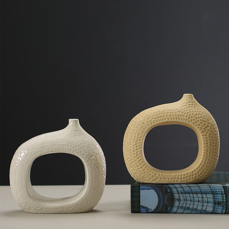 Modern minimalist style ceramic vase
