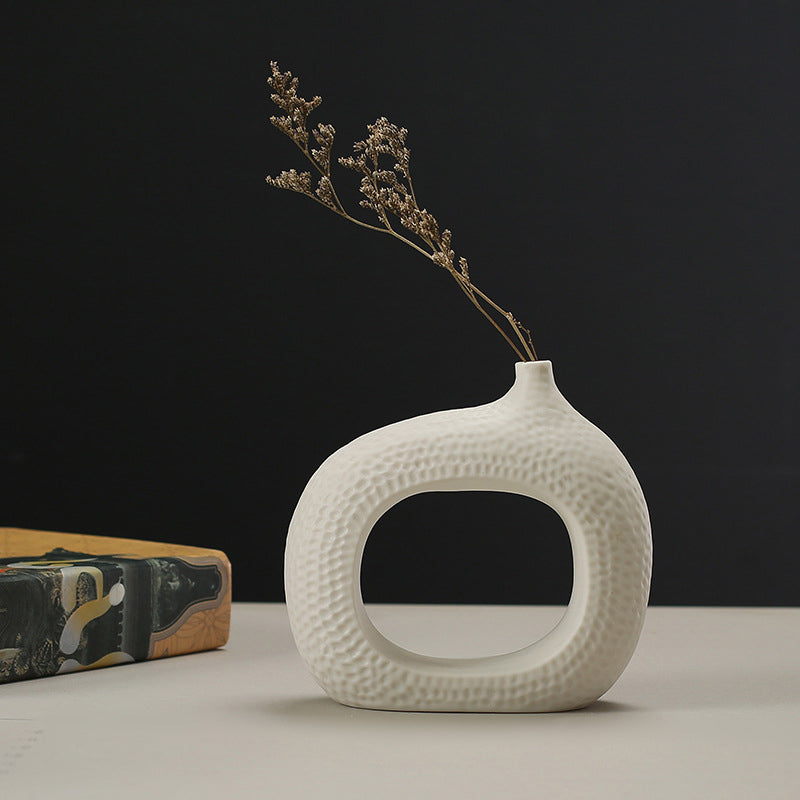 Modern minimalist style ceramic vase