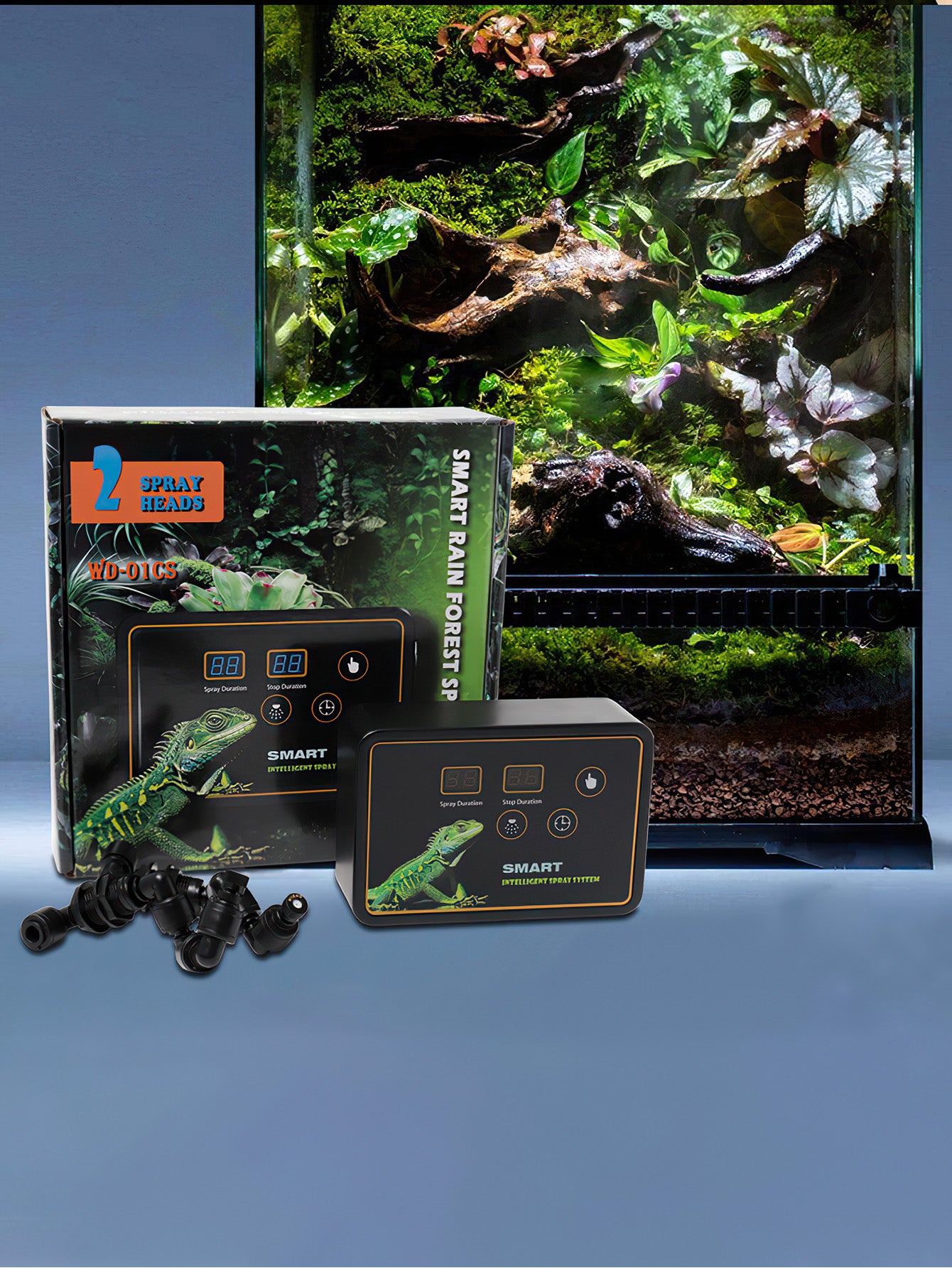 Rainforest Terrarium Automatic Mist System
