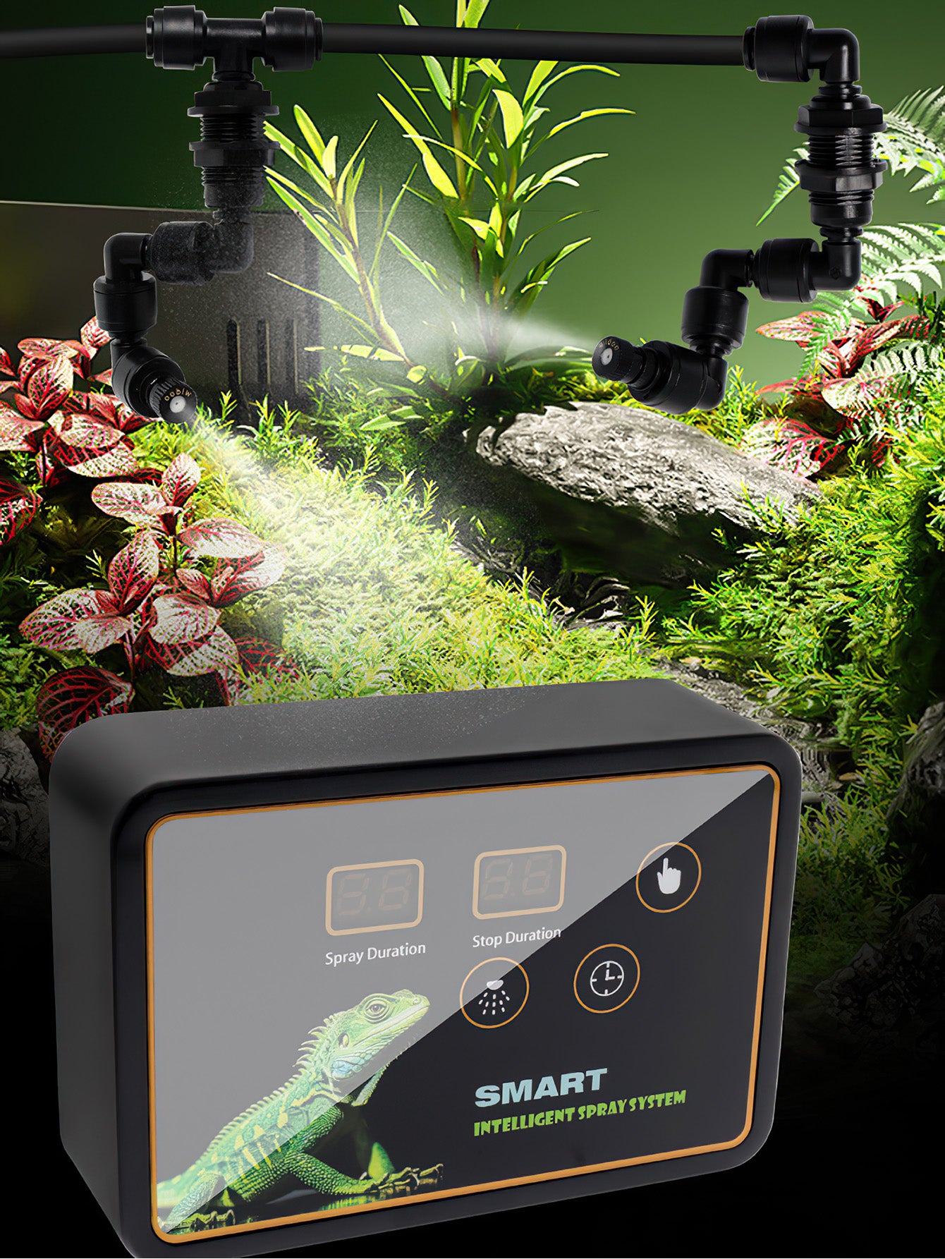 Rainforest Terrarium Automatic Mist System