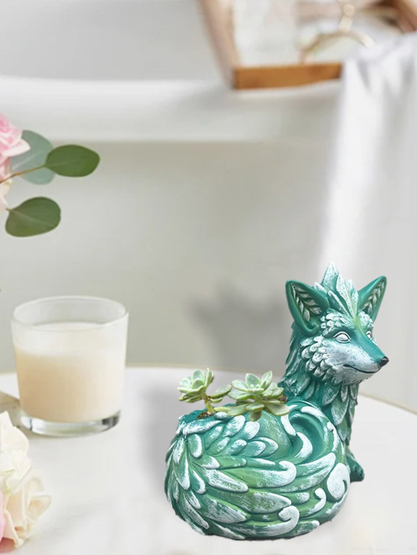 Charming Fox Planter Succulent Pot