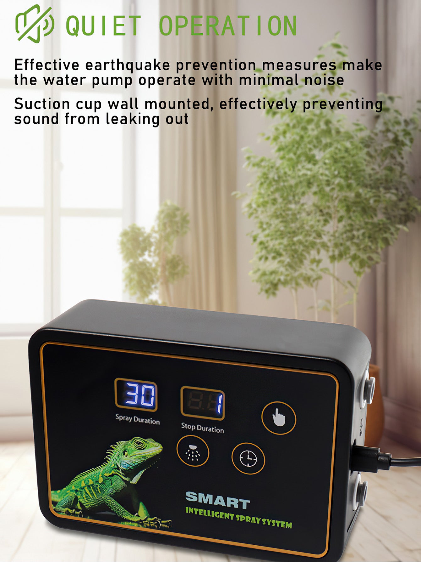 Rainforest Terrarium Automatic Mist System