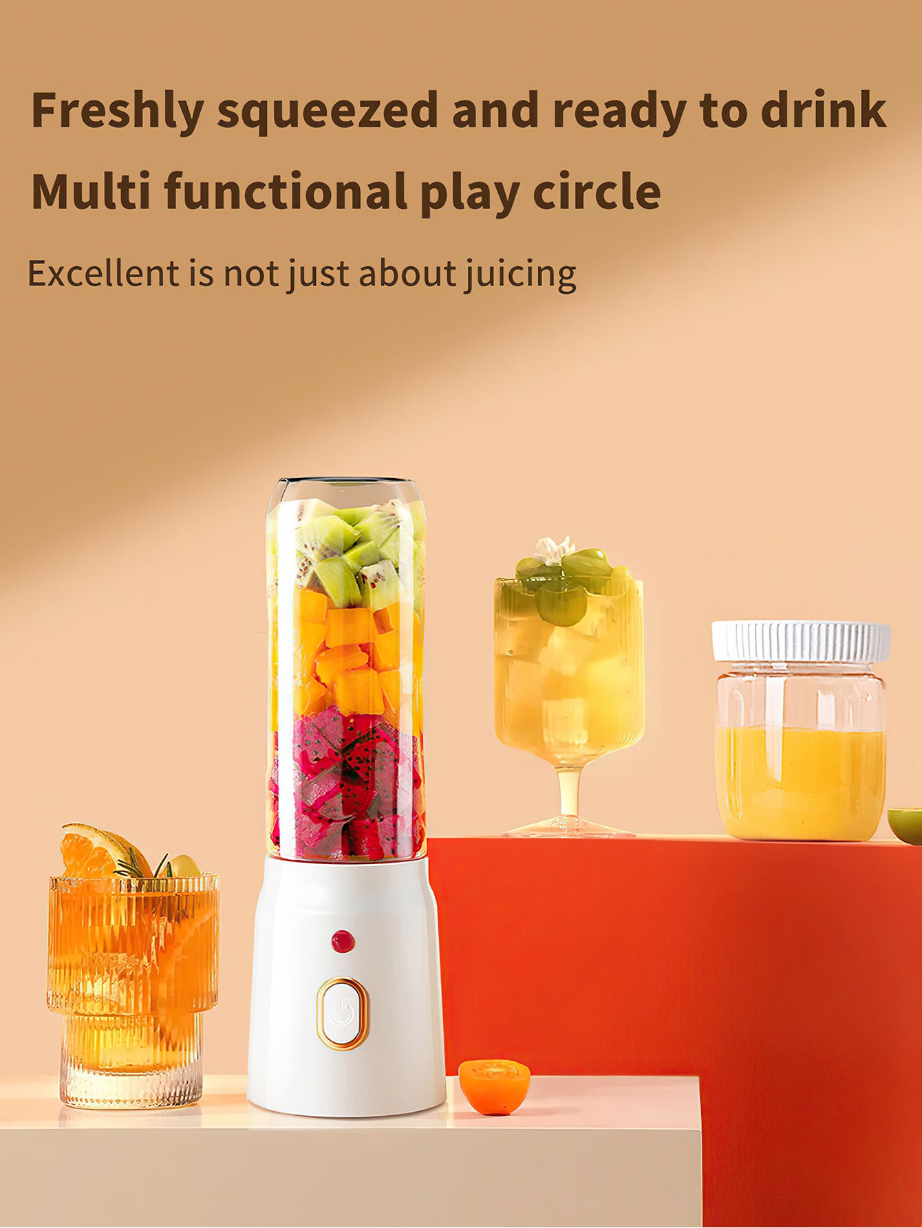 Portable Electric Juicer: Your Essential Kitchen Companion
