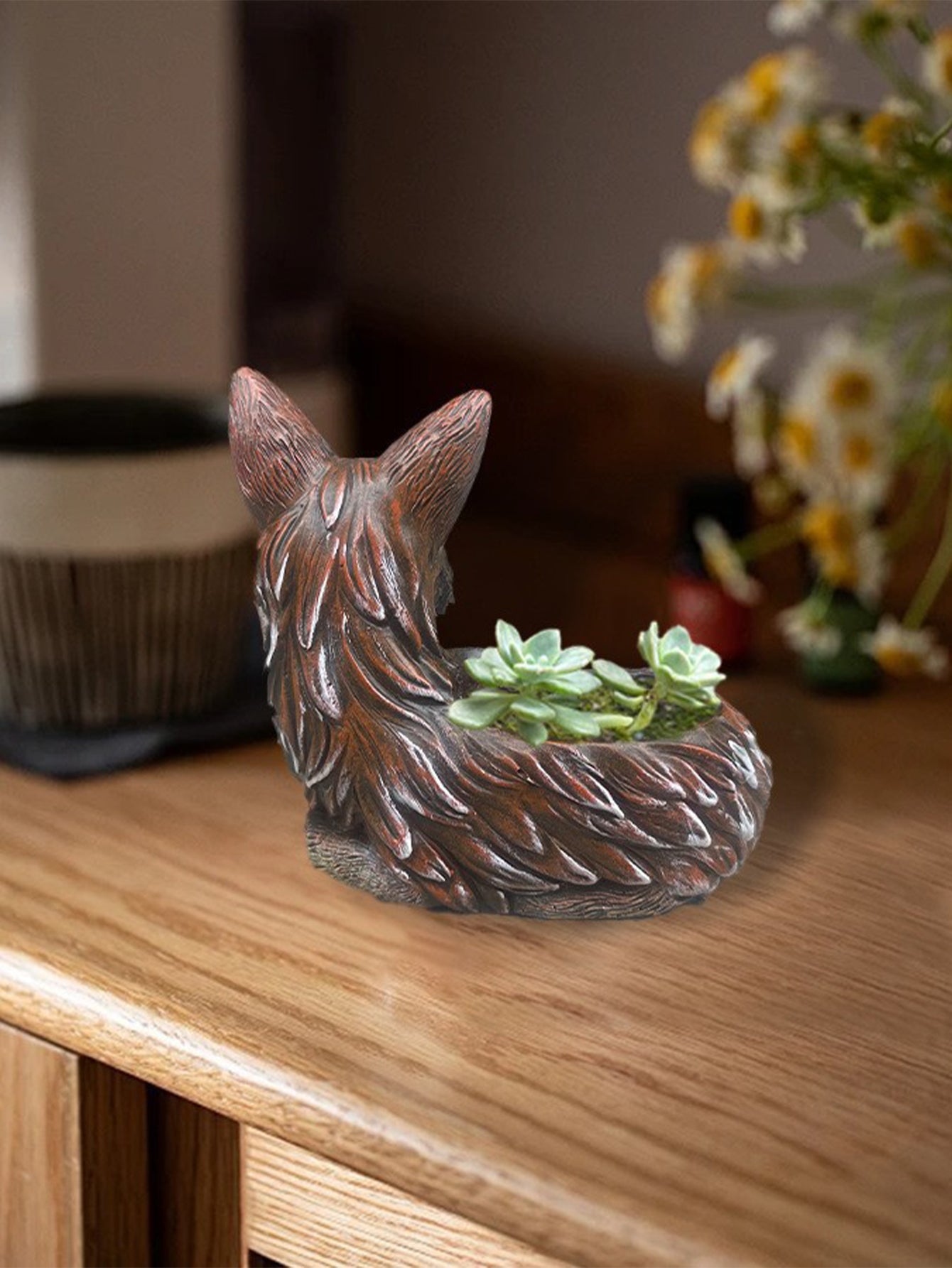 Charming Fox Planter Succulent Pot