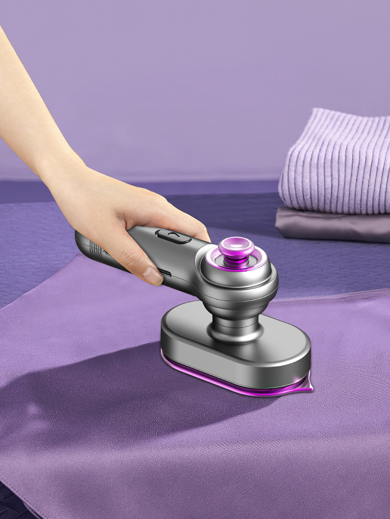 Mini Dual-Use Steam Iron Garment Steamer Compact Wrinkle Eraser - 2 Colours