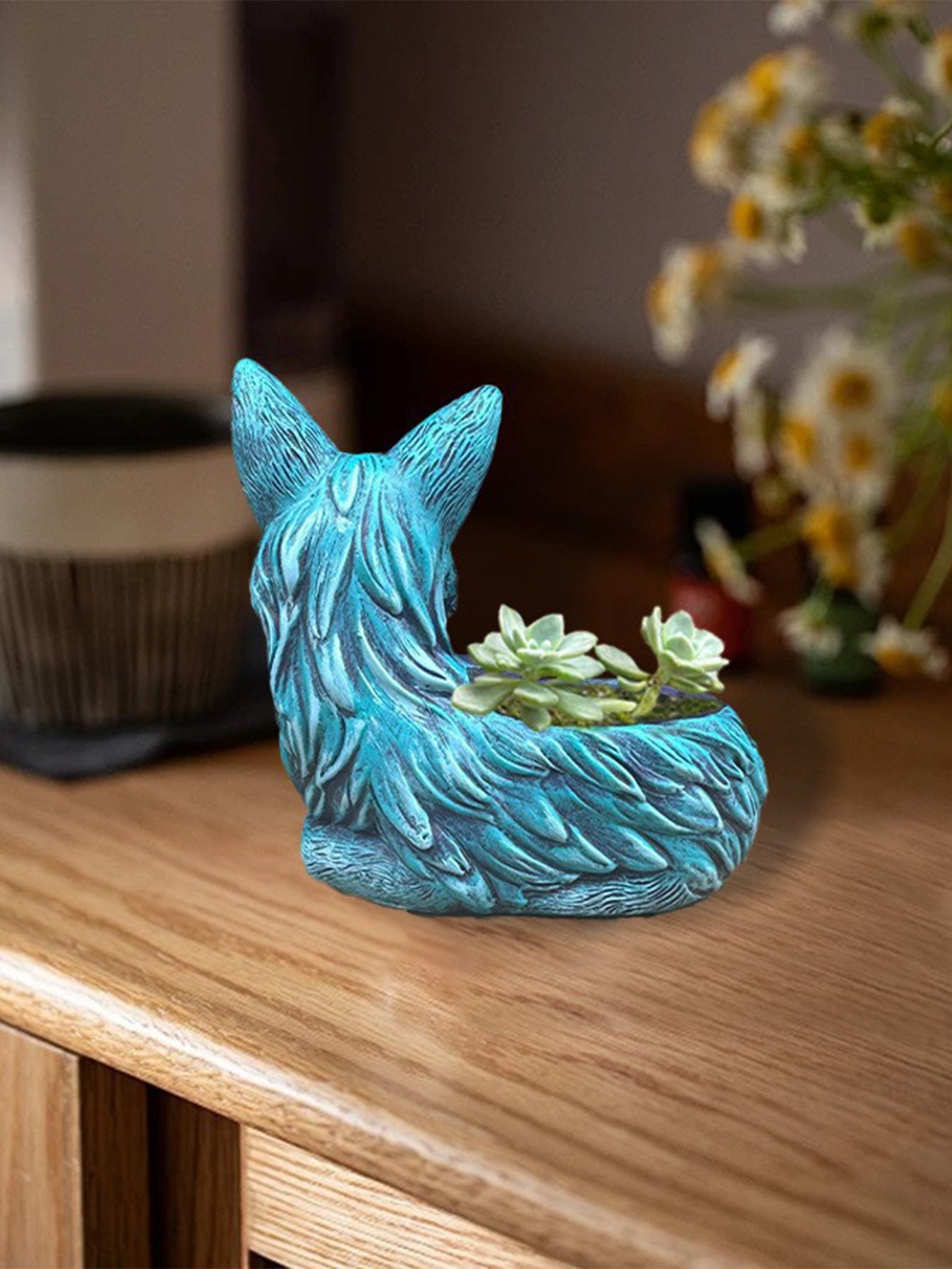 Charming Fox Planter Succulent Pot