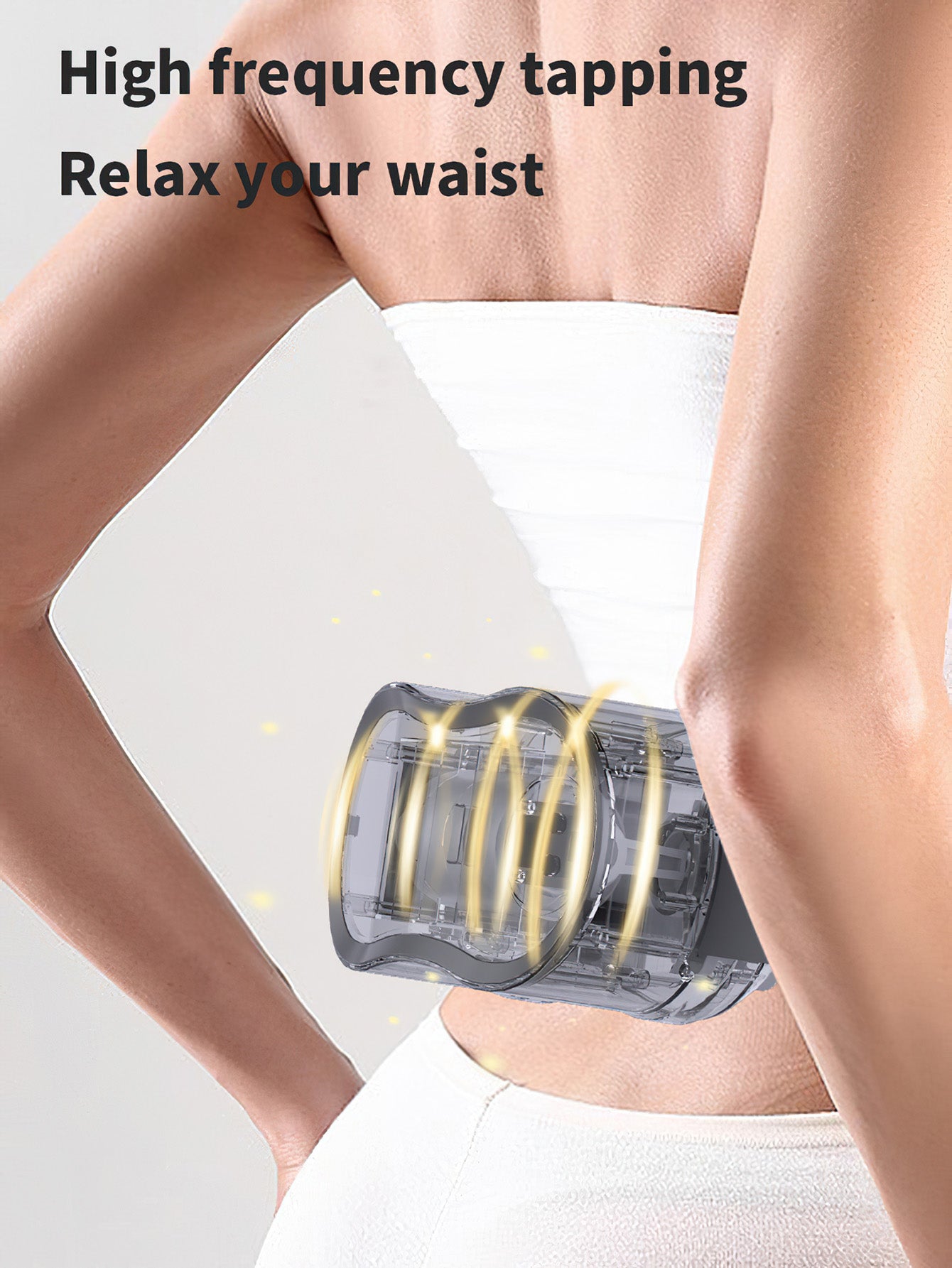 Waist & Abdominal Massager Belt – Smart Relief for Home & Office - 2 Colours
