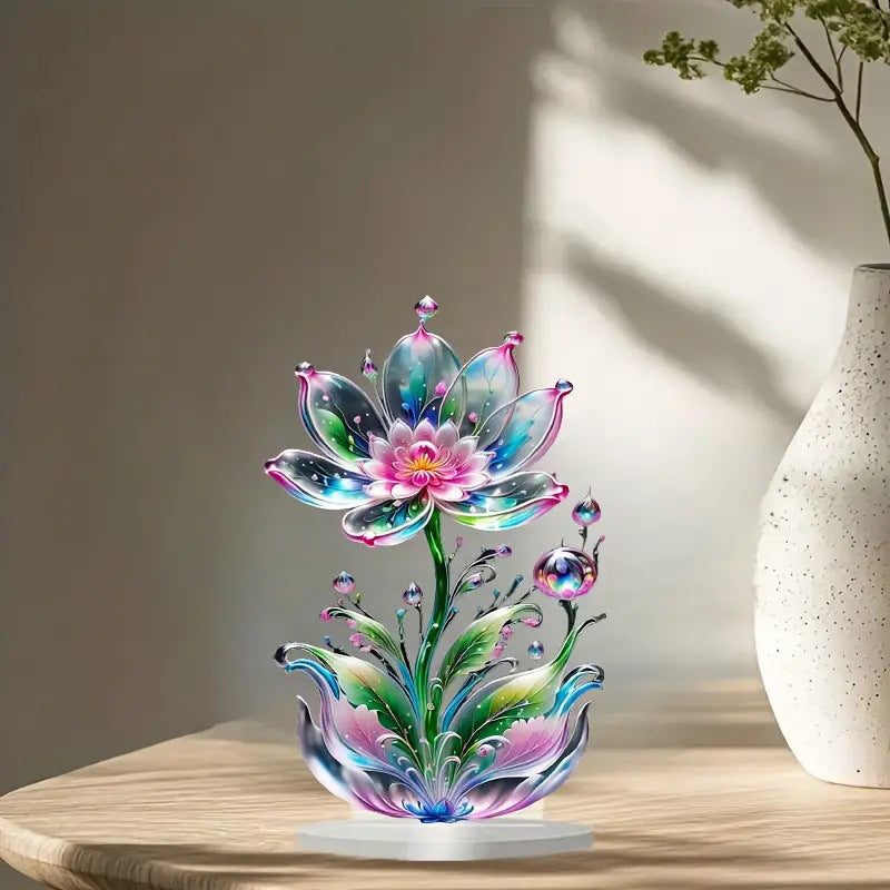 Acrylic stand desktop ornaments