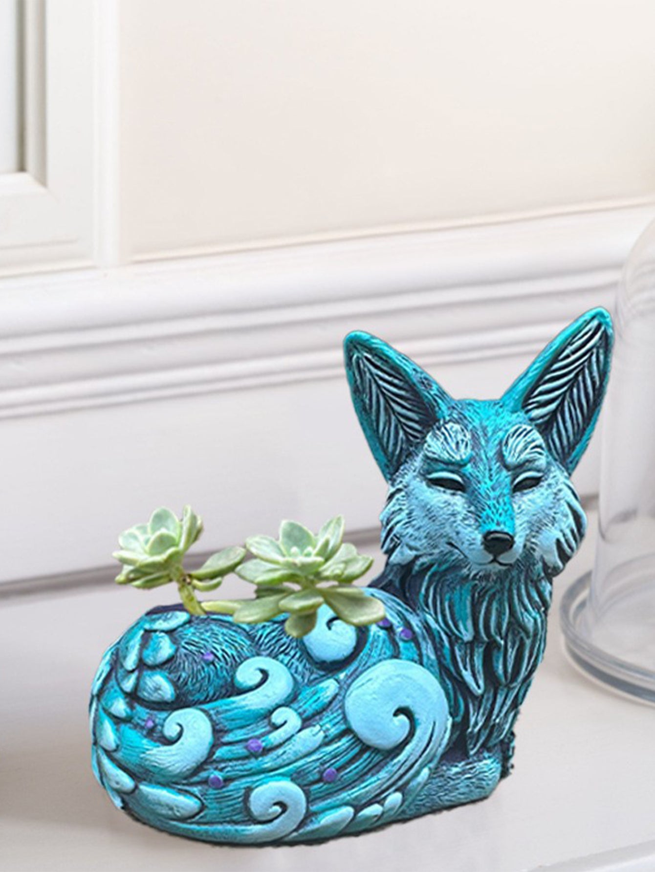 Charming Fox Planter Succulent Pot