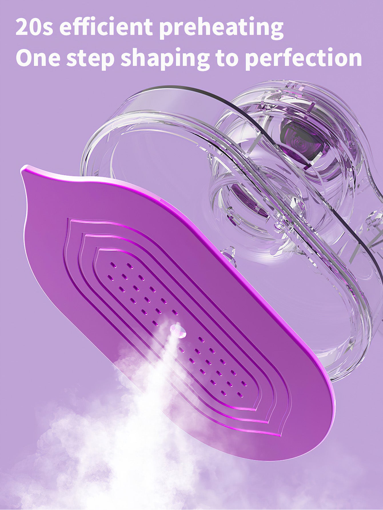 Mini Dual-Use Steam Iron Garment Steamer Compact Wrinkle Eraser - 2 Colours