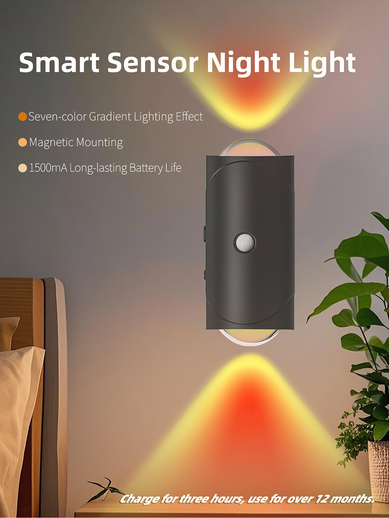 Smart Night Light : Your Ultimate Ambient Companion 4 Styles