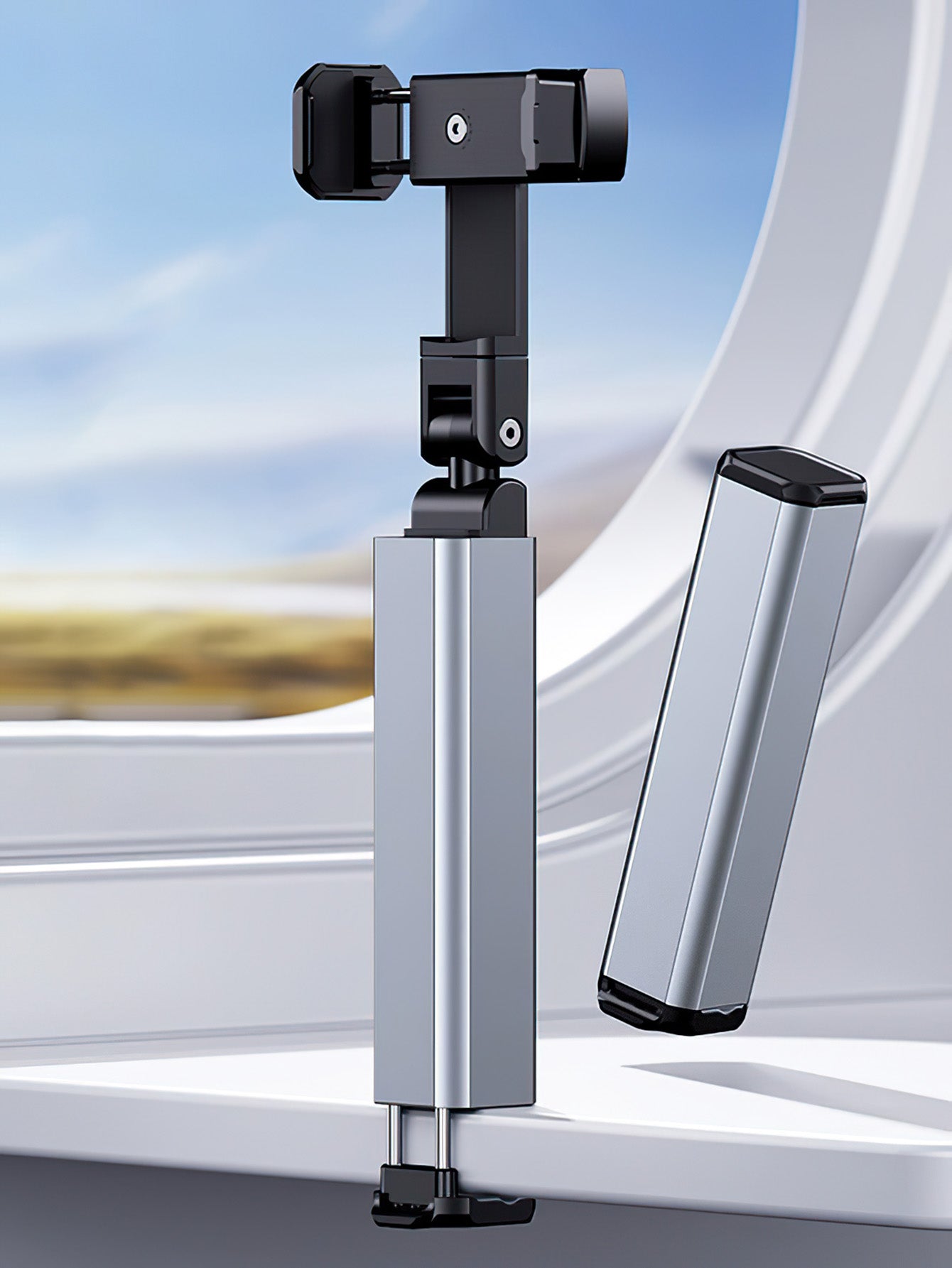 Portable Magic Clip Phone Stand-2 colors