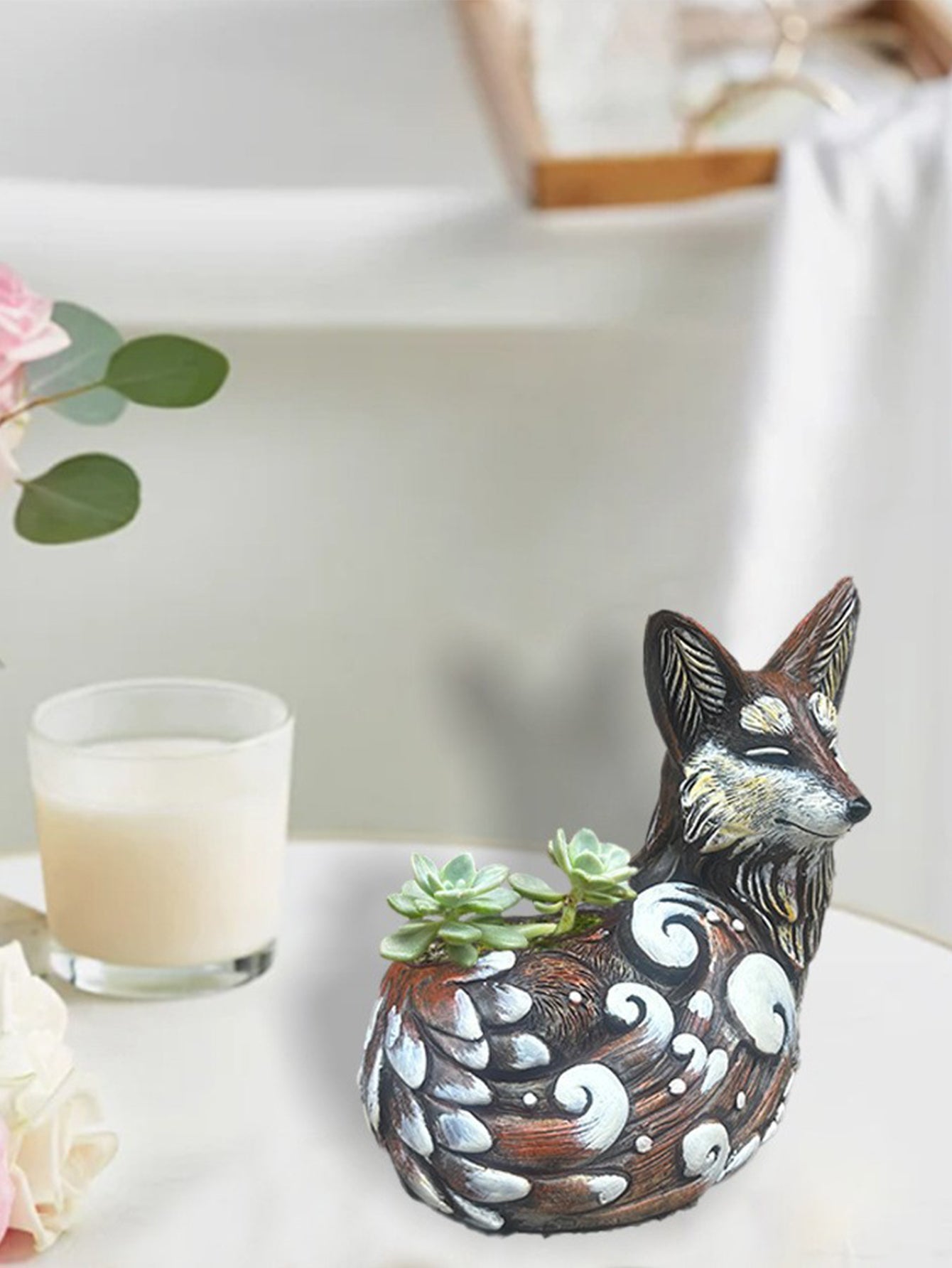 Charming Fox Planter Succulent Pot