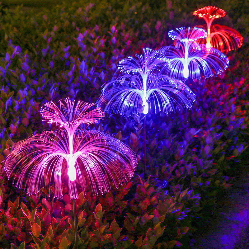 Solar Double Layer Jellyfish Light