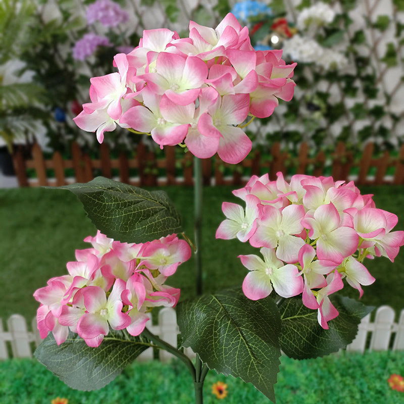 Solar Hydrangea Flower Lights
