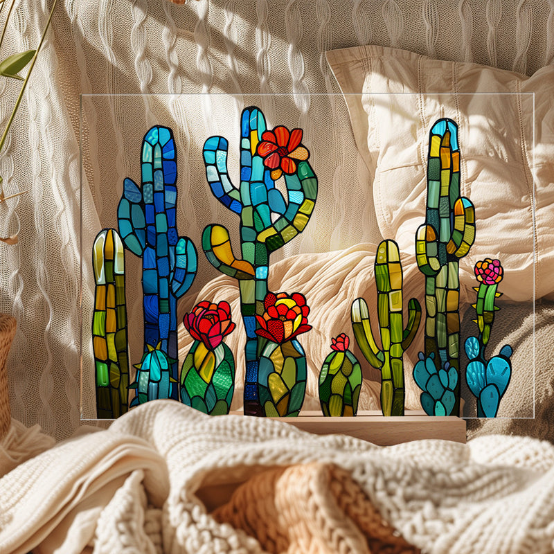 3D flower acrylic display stand