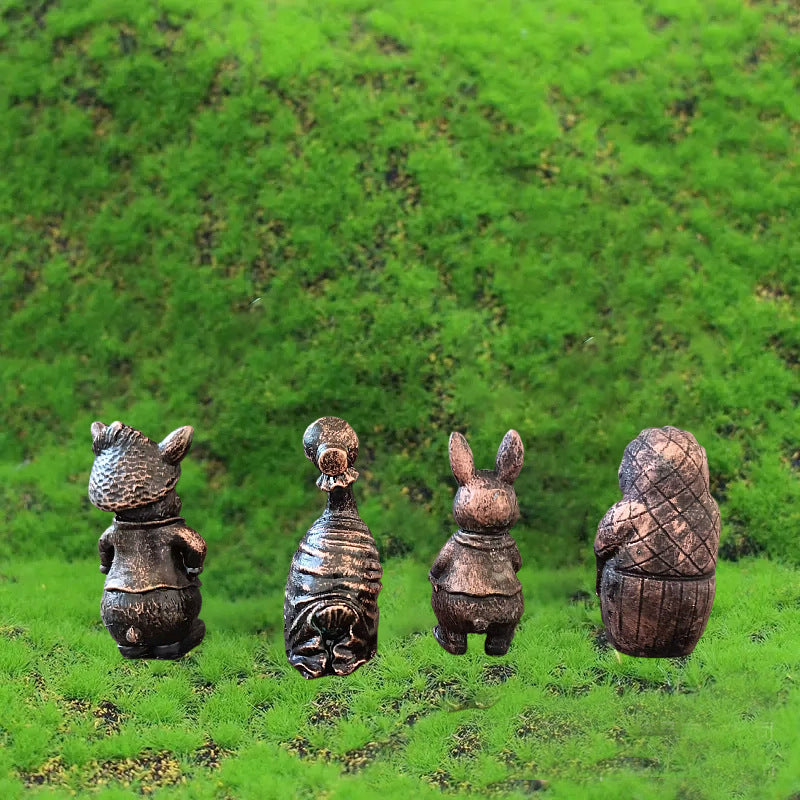 Miniature Landscape Decoration Resin Angel Statue Series