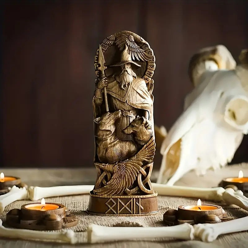 Nordic Gods Series Mythology Statue Home Decorations