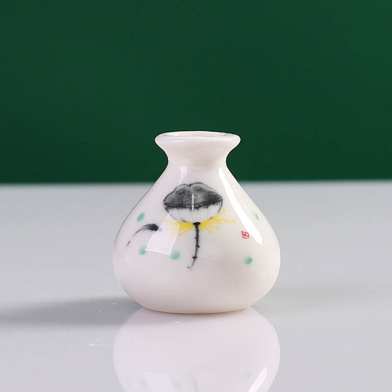 Ceramic Mini Vase Tea Table Decoration Set