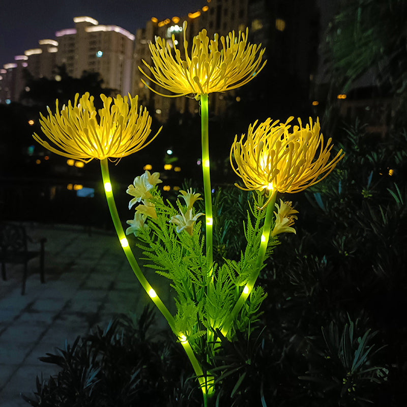 Solar-Powered Spider Lily Garden Light