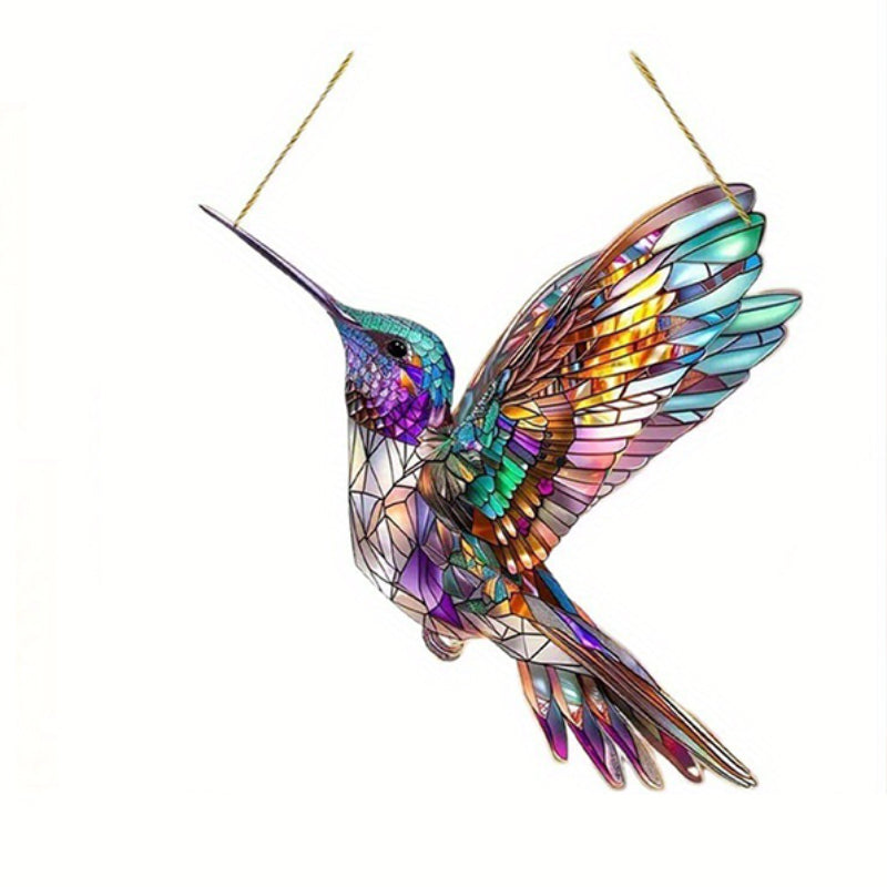 Acrylic sun light filler painted hanging decoration