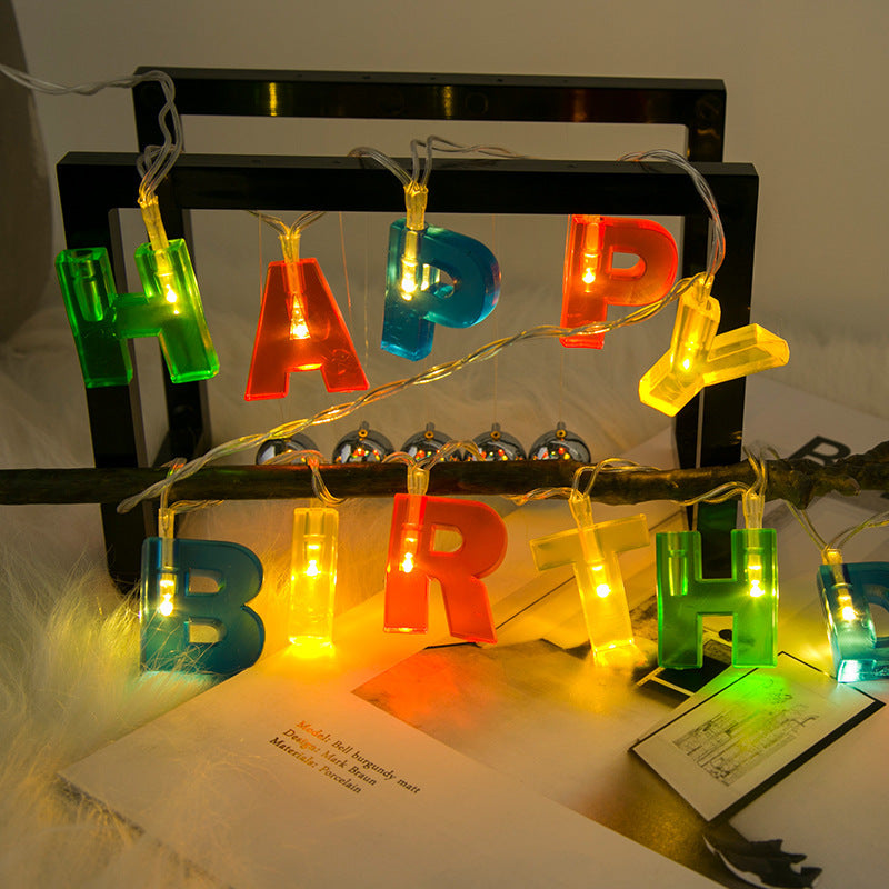 Christmas LED Alphabet Light String
