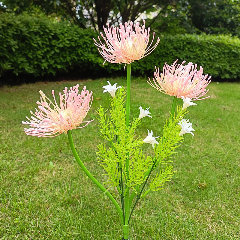 Solar-Powered Spider Lily Garden Light