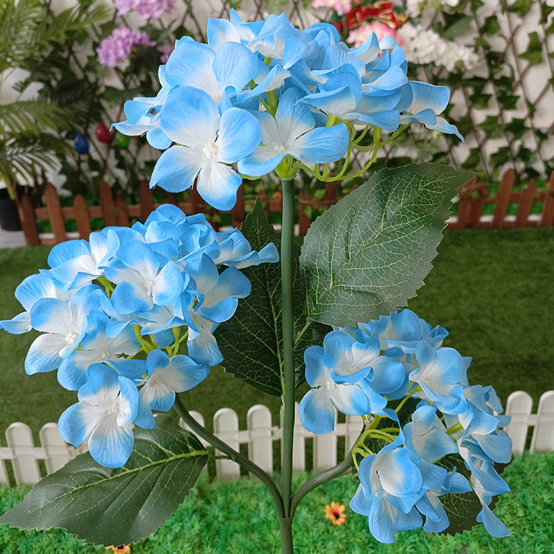 Solar Hydrangea Flower Lights