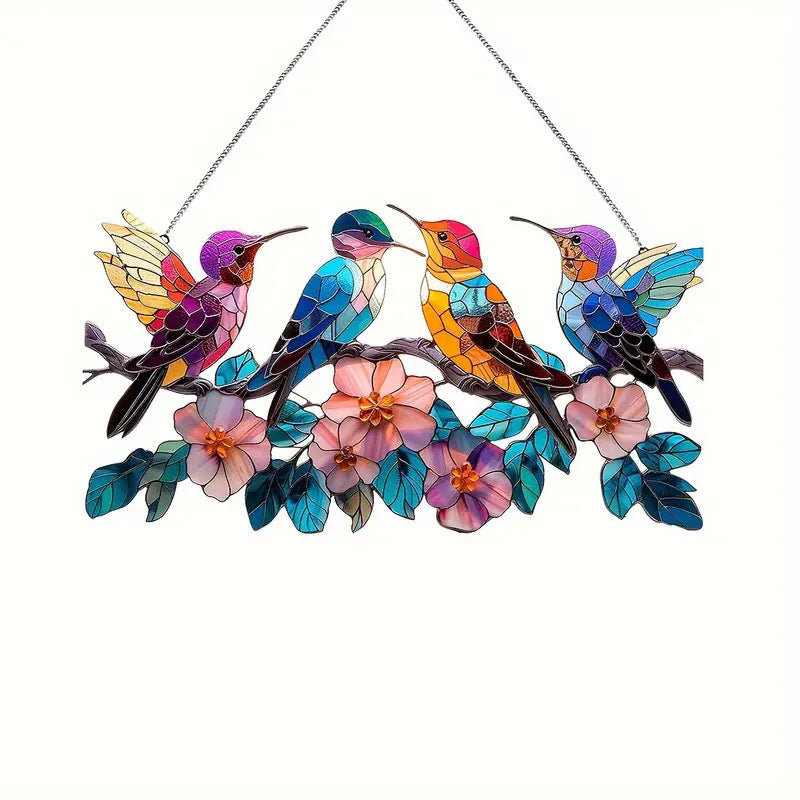 Decorative Clothes Hanger with Chain Hanging Porch Window Hanging