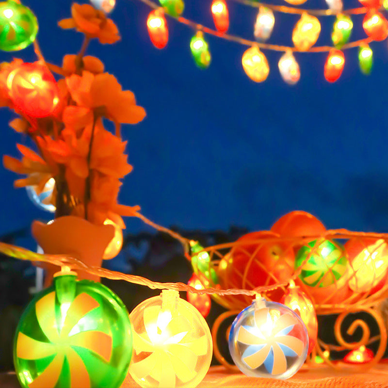 Christmas Halloween atmosphere decoration LED candy light string