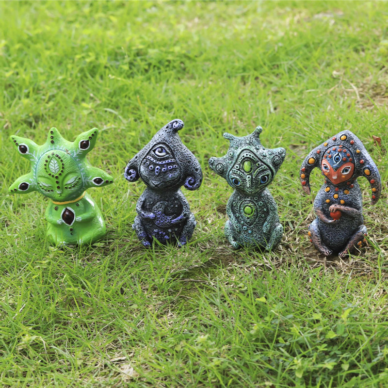Resin crafts garden funny decorations pastoral statues
