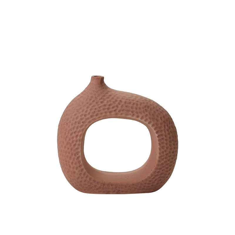Modern minimalist style ceramic vase