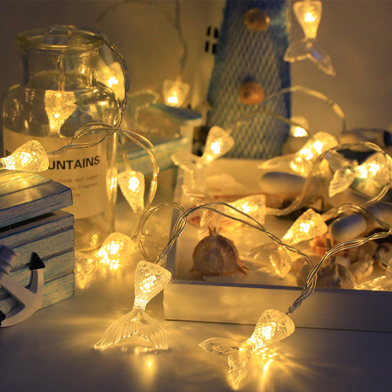 Mermaid LED Solar Fairy Lights