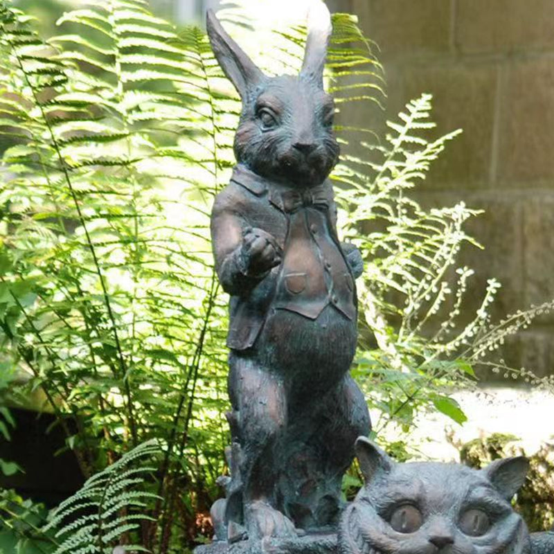 Alice in Wonderland Themed Resin Statue Series