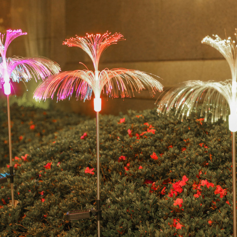 Solar Double Layer Jellyfish Light