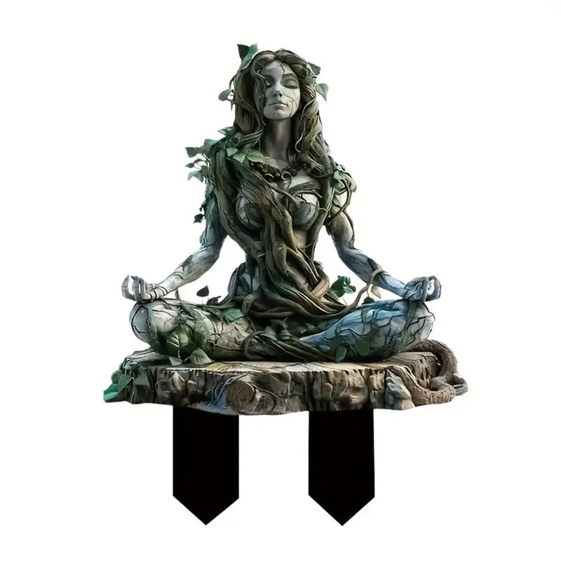 Garden acrylic floor decoration