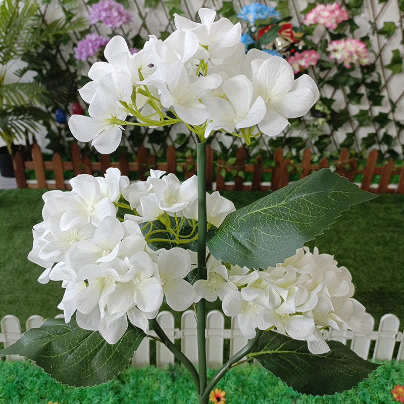 Solar Hydrangea Flower Lights
