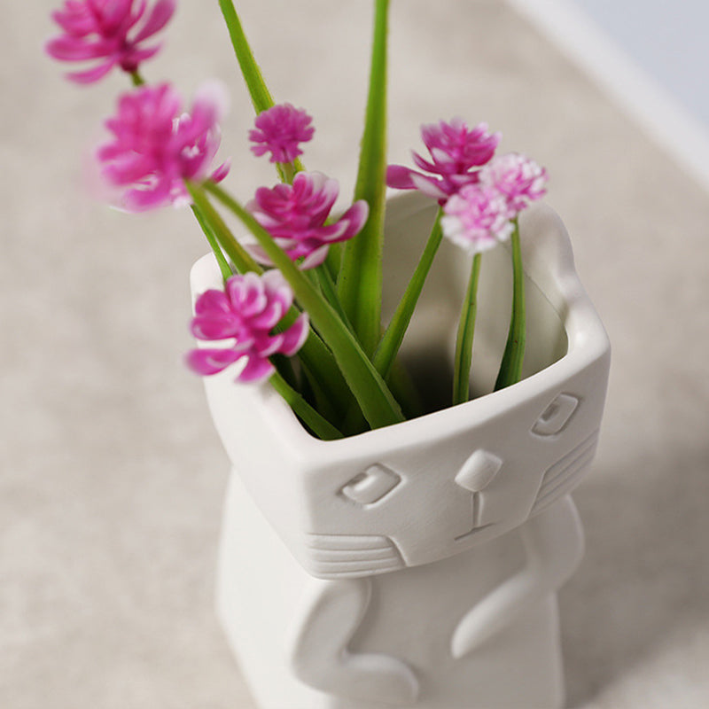 Simple European style ceramic vase ornaments