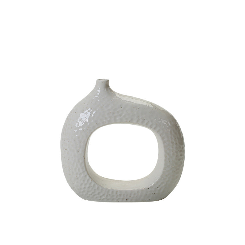 Modern minimalist style ceramic vase