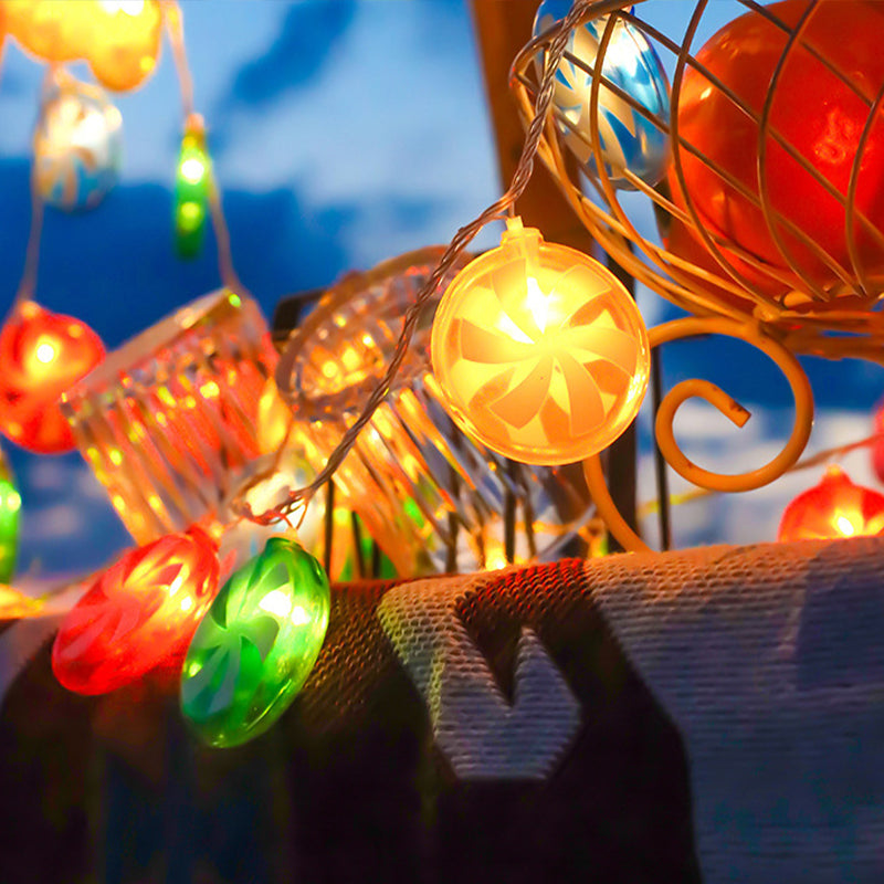 Christmas Halloween atmosphere decoration LED candy light string