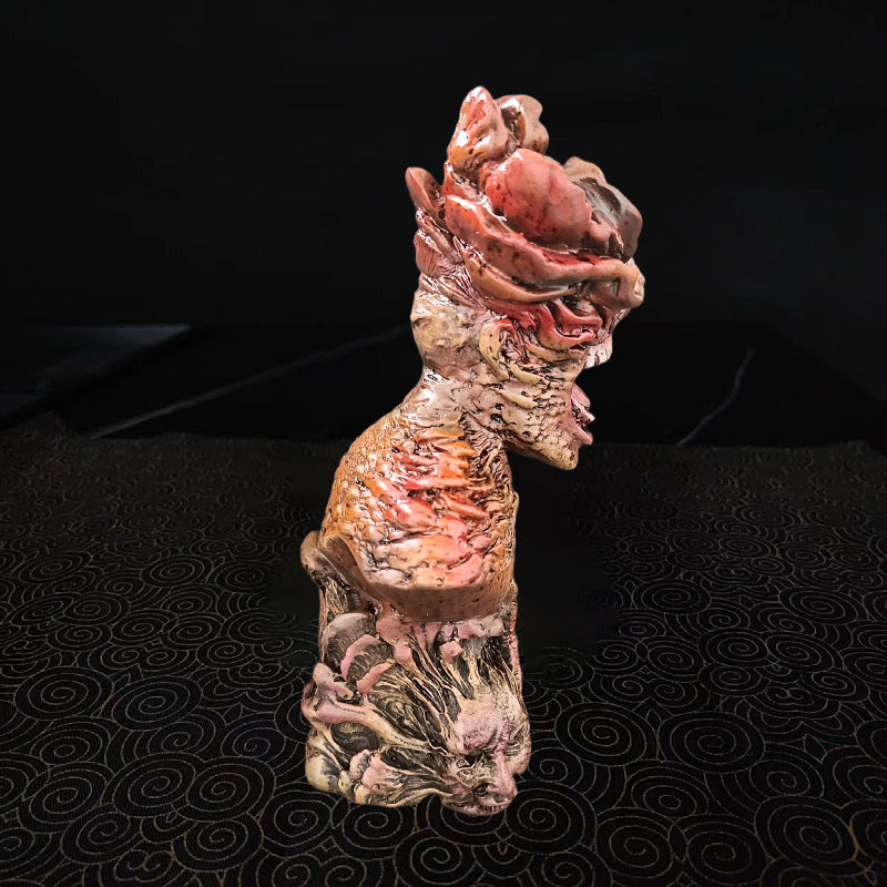 Post-Apocalyptic "The Howler" Infected Zombie Resin Statue – Outdoor Garden Decor