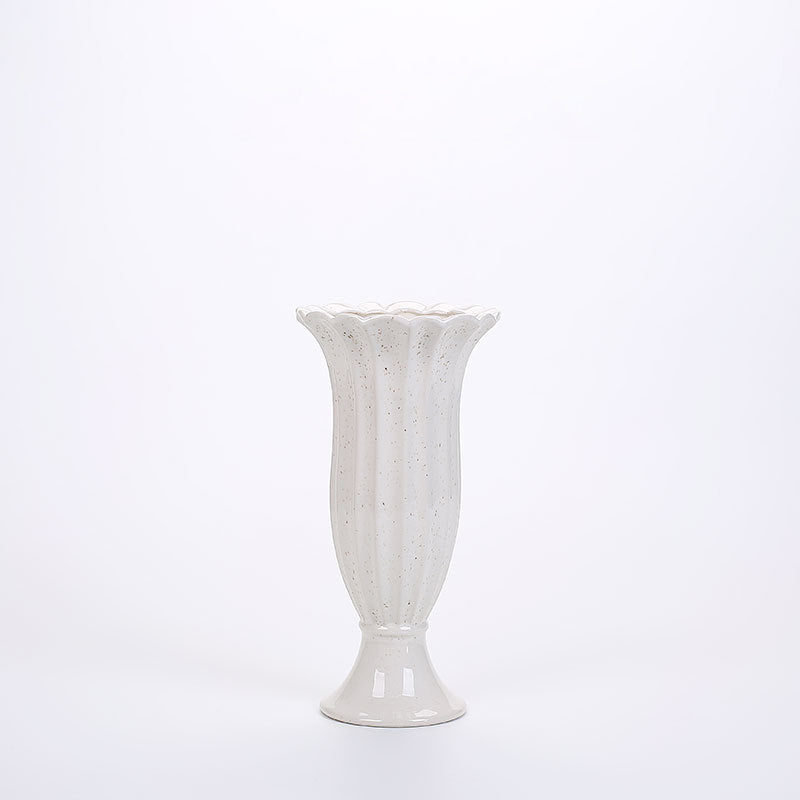 Roman column ceramic vase