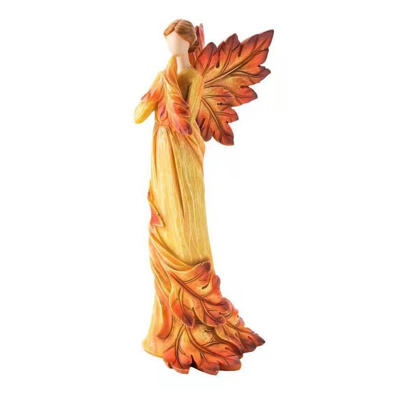 Autumn Angel Resin Ornament
