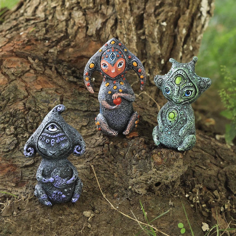 Resin crafts garden funny decorations pastoral statues