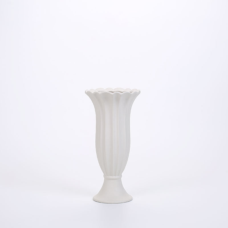 Roman column ceramic vase