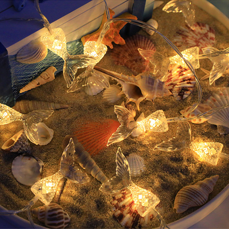 Mermaid LED Solar Fairy Lights