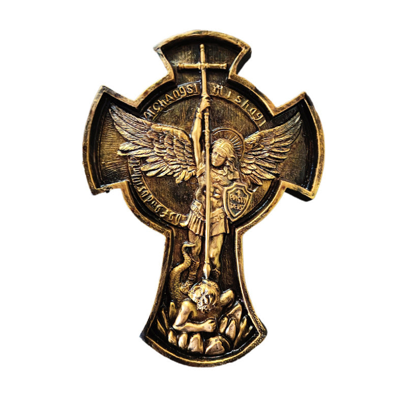European Outdoor Courtyard Decoration - Angel Cross Decoration
